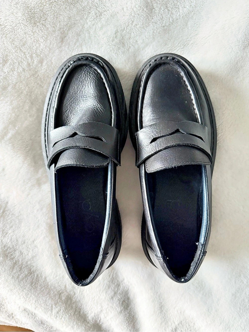 Floyd Women’s Charlie Platform Loafers in Black